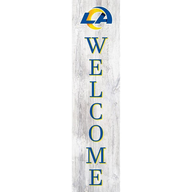 NFL Los Angeles Rams 48&#34; Welcome Leaner, 1 of 4