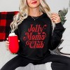 Jolly Mom's Club Distressed - Women's Graphic Sweatshirt - 3 of 4