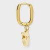 Bijoux Sport by Luv Aj MLB Gold Logo Huggie Earrings - 2 of 3