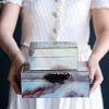 Marbled Jewelry Box, Jewelry Cabinet, Jewelry Box For Women-Cuddlewood - 2 of 4