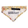 Touchdog Elephant Patterned Velcro Fashion Dog Bandana, LG, Blue - 2 of 4