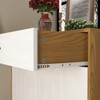ALEXOUN Shoe Storage Cabinet,Freestanding Shoe Cabinet Storage with wooden handle for Entryway,Hallway - 4 of 4