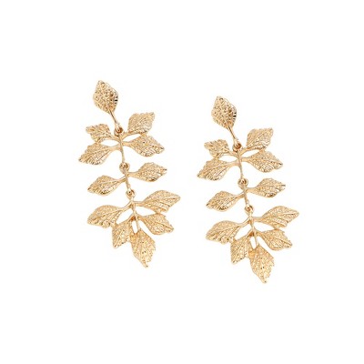 SOHI Women's California Gold Party Drop Earring
