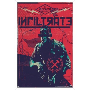 Trends International Call of Duty: Black Ops Cold War - Infiltrate Framed Wall Poster Prints - 1 of 4