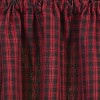 Park Designs Black Bear Red Dawn Valance 72" X 14" - 3 of 4