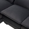 CAVINAS U Shaped Sectional Couch with Lumbar Pillow, 6-Seater Sectional Couches for Living Room, Cloud Couch for Living Room - 4 of 4