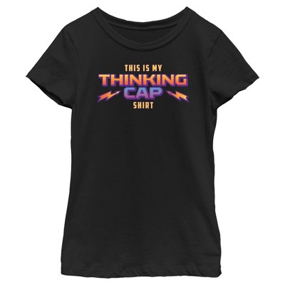 Girl's Stranger Things Dustin's Thinking Cap Costume T-Shirt