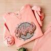 Simply Sage Market Mama Leopard Circle Lightweight Garment Dyed Sweatshirt - 3 of 4