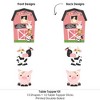 Big Dot Of Happiness Farm Animals Photo Centerpiece Sticks - 15 Piece Barnyard Birthday Party Decor Kit