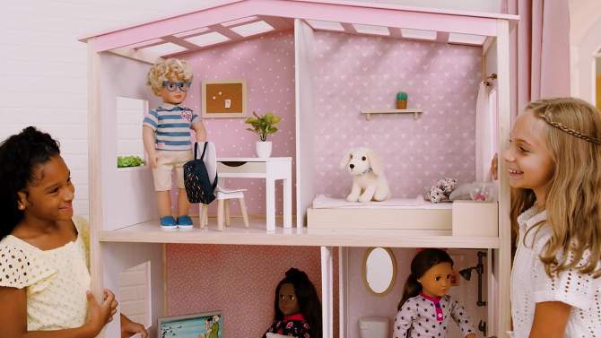 Our Generation Sweet Home Dollhouse &#38; Furniture Playset for 18&#34; Dolls, 2 of 17, play video