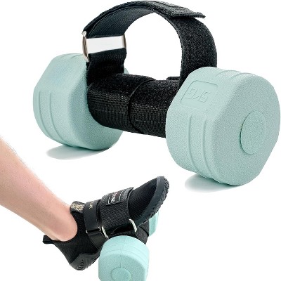 Feet Dumbbell Attachment, Tibialis Trainer Ankle Straps for Feet Weight Lifting Shin Splint, Hamstring Curls, Leg Curl Attachment at Home Gym Equipmen