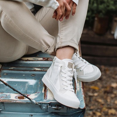 Женские кроссовки Yellow Box Women's Gaston High-top Sneaker - Yellow Box™ - Ivory 8 — фото 7