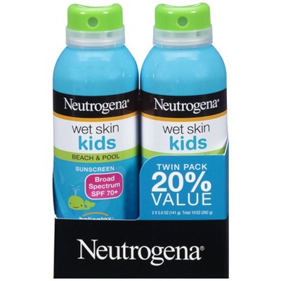 Neutrogena Kids Oil Free Water Resistant Sunscreen Spray Pack - SPF 70 - 10oz