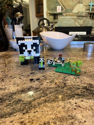 LEGO Minecraft The Panda Haven, Movable Toy House with Baby  Pandas Animal Figures, Gaming Toys for Kids, Gift Idea for Boys and Girls  Ages 8 Plus, 21245 : Toys & Games