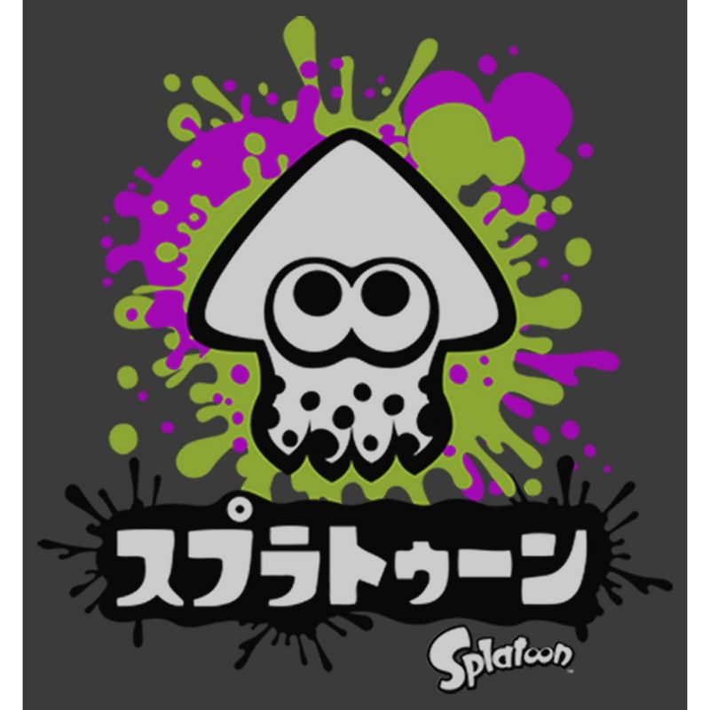 Men's Nintendo Splatoon Inkling Squid Pull Over Hoodie, 2 of 5