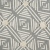 Design Imports Geometric Textured Fringe - Gray - 2 Ft 3 In X 6 Ft - 3 of 4