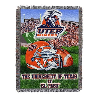 NCAA UTEP Miners 48"x60" Tapestry Throw Blanket