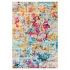 Modern Abstract Area Rugs Washable , Soft Large Bedroom Rug - 2 of 4