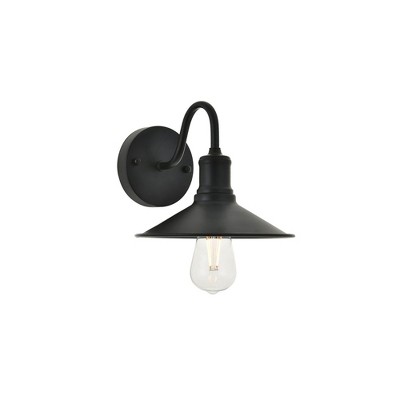 Elegant Lighting Etude 1 light black Wall Sconce