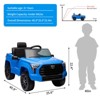 Licensed Toyota Tundra 12V Kids Electric Car with Remote Control, Dual Motors, LED Lights, Suspension - 3 of 4