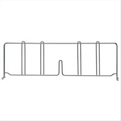 Quantum Storage Systems Wire Shelf Divider, 21"D X 8"H, 304 Stainless Steel
