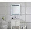 Elegant Lighting LED Hardwired Mirror Rectangle W24H30 Dimmable 5000K - 3 of 4