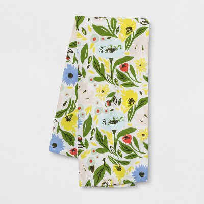 floral kitchen towels