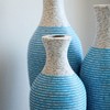 Floor Standing Vases Set of 3, PVC Decorative Floor Vase, 28/24/20 Inch Oversized Flower Vases for Fireplace Office, Hallway Corner Standing Vases - 4 of 4
