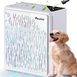 SEVOBAL Air Purifiers for Home H13 HEPA Filter Aromatherapy Diffuser Auto Mode for Large Rooms, White, 13.39"*7.76"*17.44" - 1 of 4