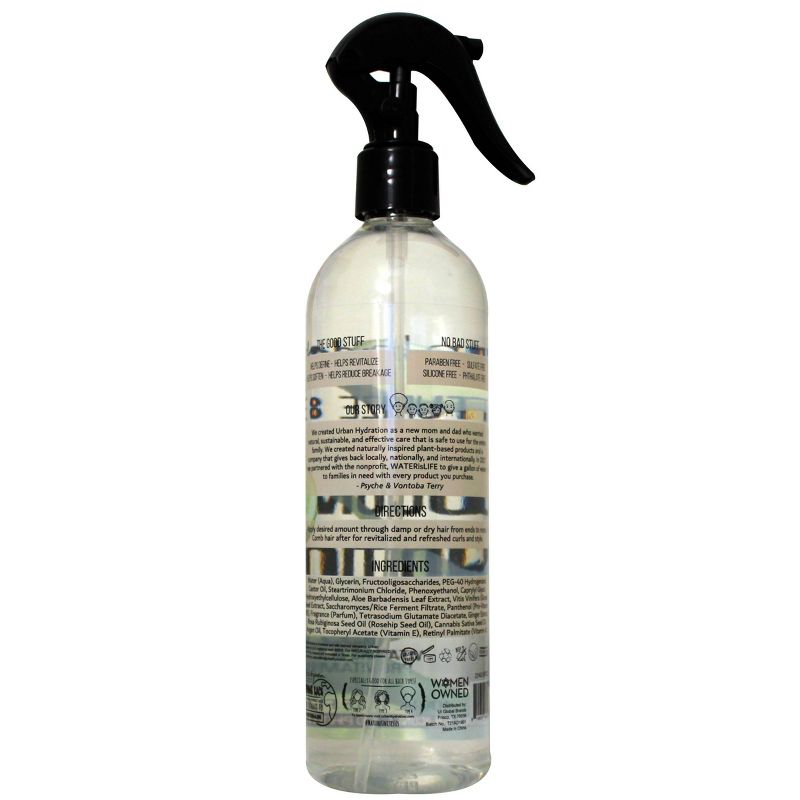 Urban Hydration Aloe Vera &#38; Cucumber Leave-in Spray Conditioner - 13.5 fl oz, 3 of 7