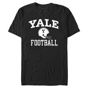 Mens Yale University Football Helmet Logo T Shirt - 1 of 4