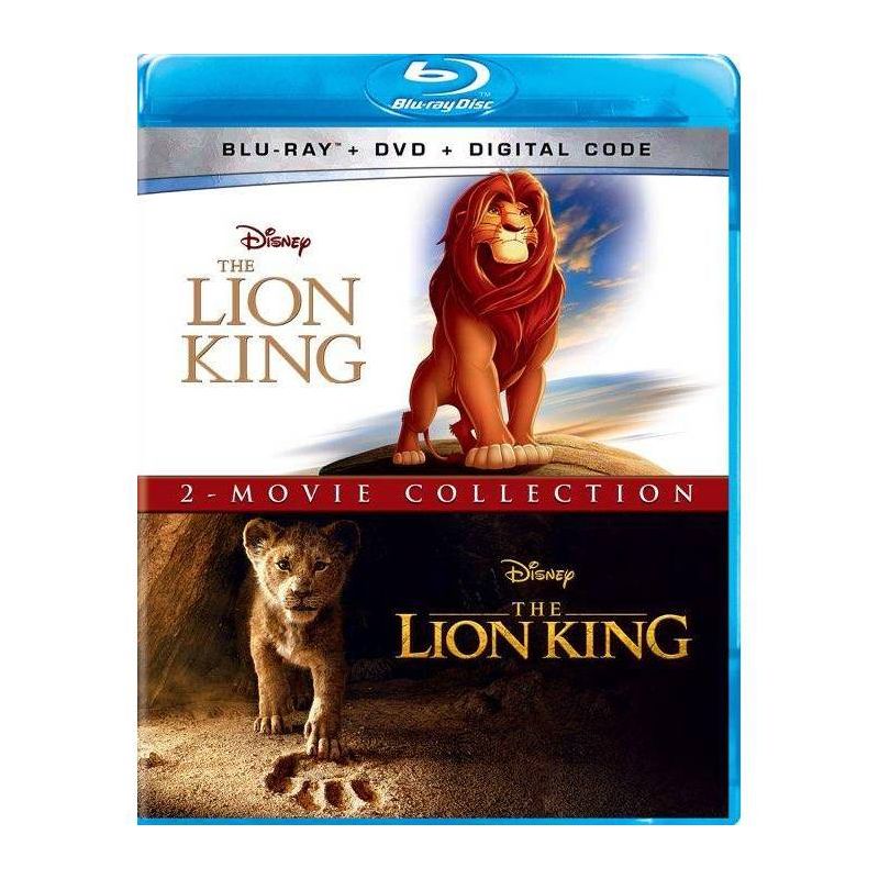 Lion King 2019 + Animated: 2-Movie Collection (Blu-ray + DVD + Digital), 1 of 3