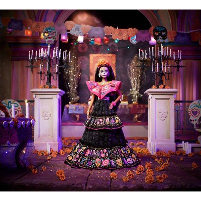 dia de los muertos barbie black