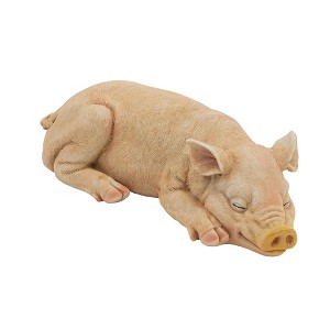 Design Toscano Sandman And Porker, The Piggies Garden Statues - Sandman - 1 of 4