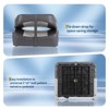 Garvee 2 Pack Boat Seats Low Back, Folding Fishing Boat Chair with Thickened Sponge Padding and Hinge for Sightseeing Boat, Speedboat, Canoe - 3 of 4
