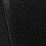 cherry wood seat/black metal frame