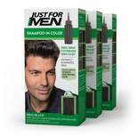 Just For Men ShampooIn Color Gray Hair Coloring for Men - 3pk