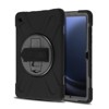 MyBat Rotatable Stand Protector Case with Wristband for Samsung Galaxy Tab A9+ 5G - Black - 2 of 4