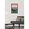 Trends International Lantern Press - Great Smoky Mountains Spring Flowers Framed Wall Poster Prints - 2 of 4