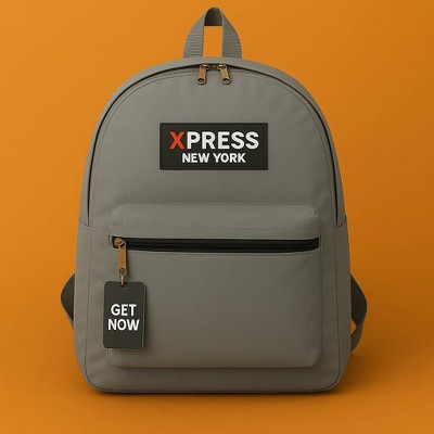 NEW YORK XPRESS BP-2015 BACKPACK 15" GRAY