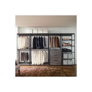 HomeStock Monica Wood Walk-in Closet System - 1 of 4