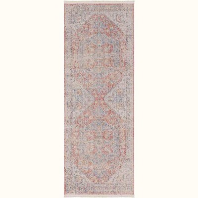 Mark & Day Millia 2'7"x7'3" Runner Woven Indoor Area Rugs Burnt Orange: Stain-Resistant, Pet Friendly, Traditional Decor