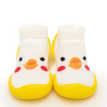 Komuello Baby Boy/ Girl First Walk Sock Shoes Chicks