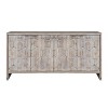GDFStudio Selene 59.84'' Farmhouse Sideboard Buffet Server Cabinet with 4 Doors and Adjustable Shelves - 4 of 4