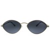 Jimmy Choo JC Sonny/S 2F7 Womens Oval Sunglasses Antgd Gre 58mm - 2 of 4
