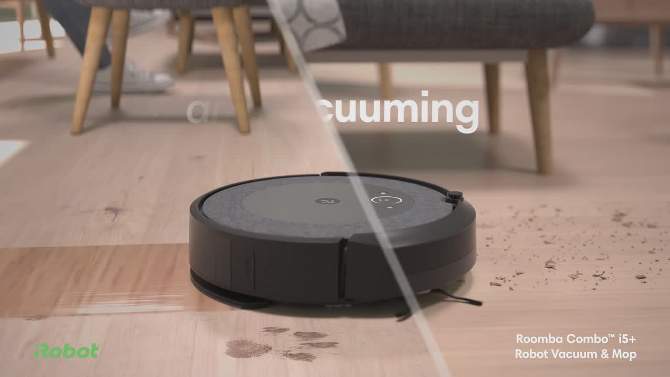 iRobot Roomba Combo i5+ Self-Emptying Robot Vacuum &#38; Mop, 2 of 11, play video