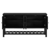 Elegant Entryway Table with Polygonal Door Design Suitable for Study Entryway Hallway Living Room Foyer - 3 of 3