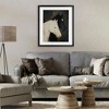 Stupell Industries Horse Harmony Contrast Framed Print Under Glass Art, Black, 17" x 21" - 3 of 4