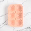 Unique Bargains Ice Tray New 6-Cavity Diamond Ice Mould Irregular Hand Wash Only Silicone 6.57"x4.57"x1.97" 1 Pc - 2 of 3