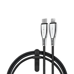 Naztech TITANIUM USB-C to MFi Lightning Braided Fast Charge Cable - 1 of 4